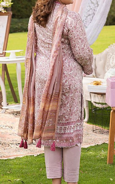 Gul Ahmed Cavern Pink Lawn Suit | Pakistani Lawn Dress in USA- Image 2