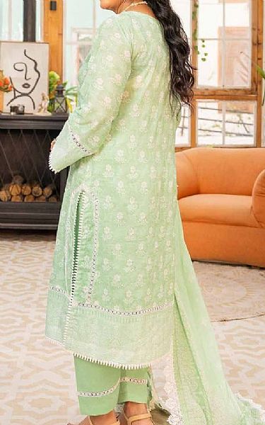 Gul Ahmed Light Green Lawn Suit | Pakistani Lawn Suits- Image 2