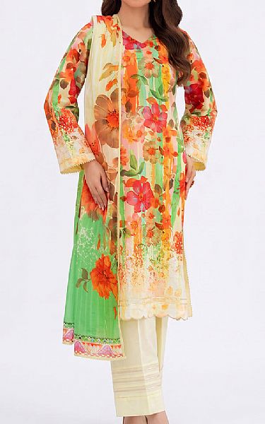 Gul Ahmed Multi Lawn Suit | Pakistani Lawn Dress in USA- Image 1