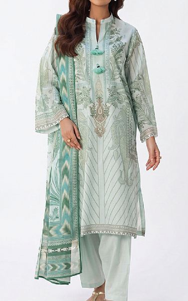 Gul Ahmed Sea Mist Lawn Suit | Pakistani Lawn Dress in USA- Image 1