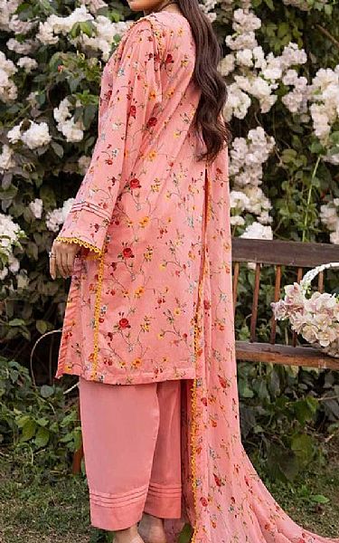 Gul Ahmed Pink Lawn Suit | Pakistani Lawn Suits- Image 2