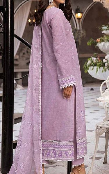 Gul Ahmed Lilac Jacquard Suit | Pakistani Lawn Suits- Image 2