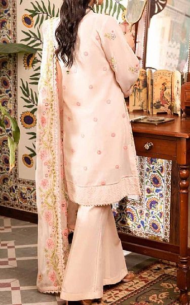 Gul Ahmed Mandys Pink Swiss Voile Suit | Pakistani Lawn Suits- Image 2