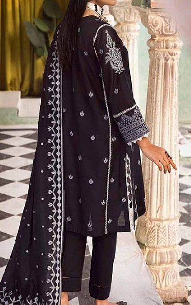 Gul Ahmed Black Jacquard Suit | Pakistani Lawn Dress in USA- Image 2