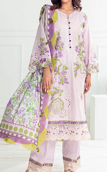 Gul Ahmed Pink Pearl Lawn Suit | Pakistani Lawn Dress in USA- Image 1