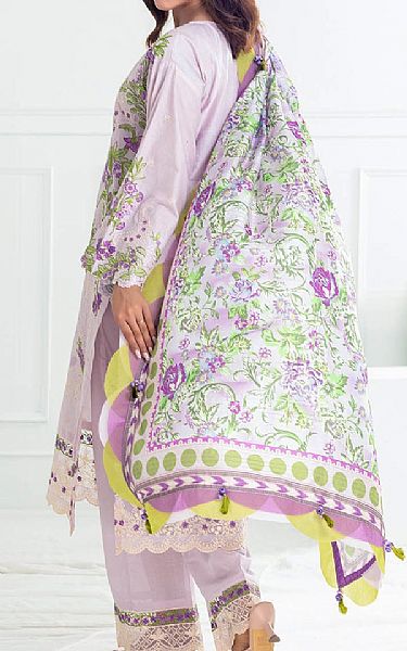Gul Ahmed Pink Pearl Lawn Suit | Pakistani Lawn Dress in USA- Image 2