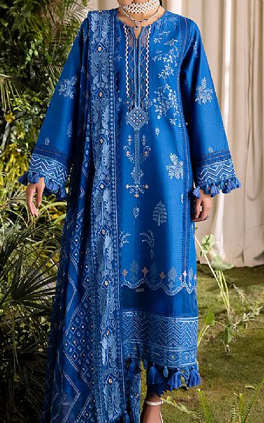 Gul Ahmed Blue Lawn Suit | Pakistani Lawn Dress in USA- Image 1