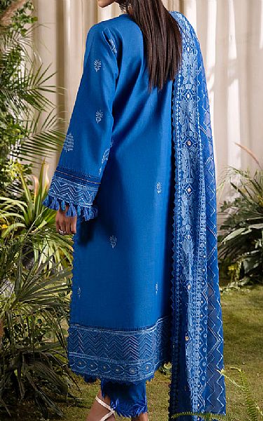 Gul Ahmed Blue Lawn Suit | Pakistani Lawn Dress in USA- Image 2