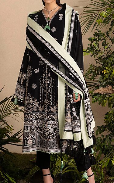 Gul Ahmed Black Lawn Suit | Pakistani Lawn Dress in USA- Image 1