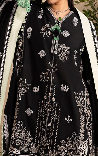 Gul Ahmed Black Lawn Suit | Pakistani Lawn Dress in USA- Image 2