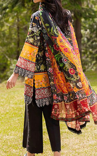 Gul Ahmed Black Lawn Suit | Pakistani Lawn Dress in USA- Image 2