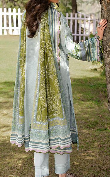 Gul Ahmed Light Grey Lawn Suit | Pakistani Lawn Dress in USA- Image 2