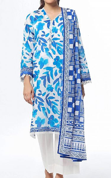 gul ahmed blue dress Gul Ahmed | Festive Eid 25 | FE-52095