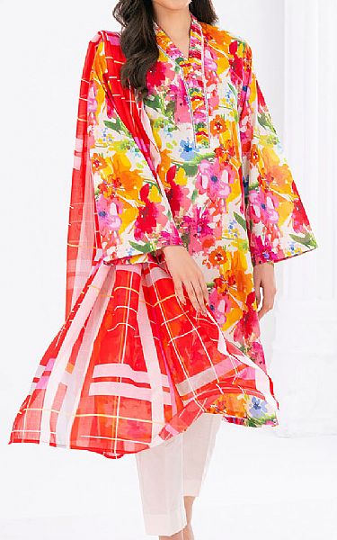Gul Ahmed Multi Lawn Suit | Pakistani Lawn Dress in USA- Image 1