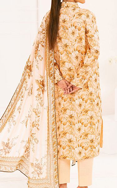Gul Ahmed Off White Lawn Suit | Pakistani Lawn Dress in USA- Image 2