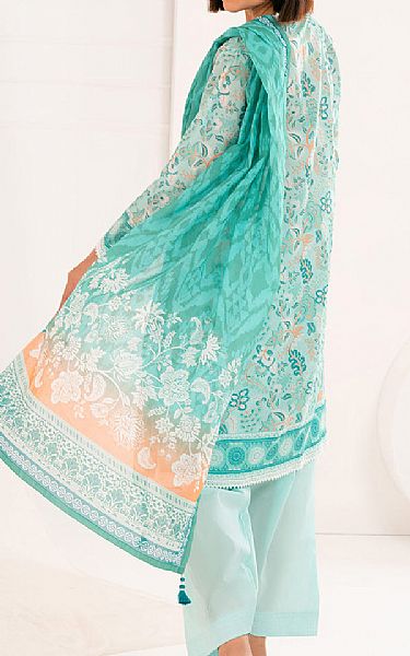 Gul Ahmed Sea Mist Lawn Suit | Pakistani Lawn Dress in USA- Image 2