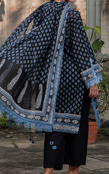 Gul Ahmed Black Lawn Suit | Pakistani Lawn Dress in USA- Image 2