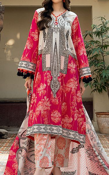Gul Ahmed Multi Cross Hatch Suit | Pakistani Lawn Dress in USA- Image 1