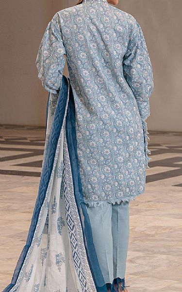 Gul Ahmed Cadet Grey Lawn Suit | Pakistani Lawn Dress in USA- Image 2