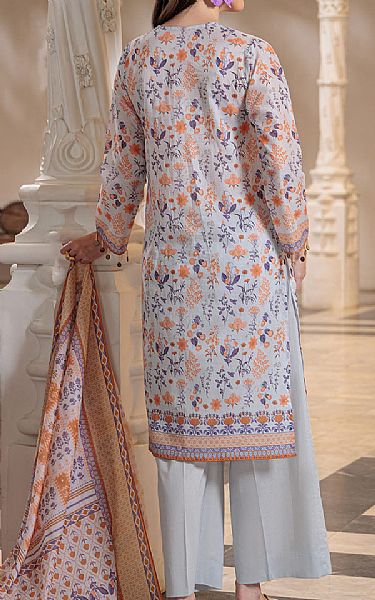 Gul Ahmed French Grey Lawn Suit | Pakistani Lawn Dress in USA- Image 2