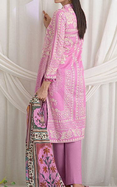 Gul Ahmed Cadillac Pink Dobby Suit | Pakistani Lawn Dress in USA- Image 2