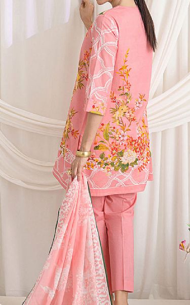 Gul Ahmed Light Pink Dobby Suit | Pakistani Lawn Dress in USA- Image 2