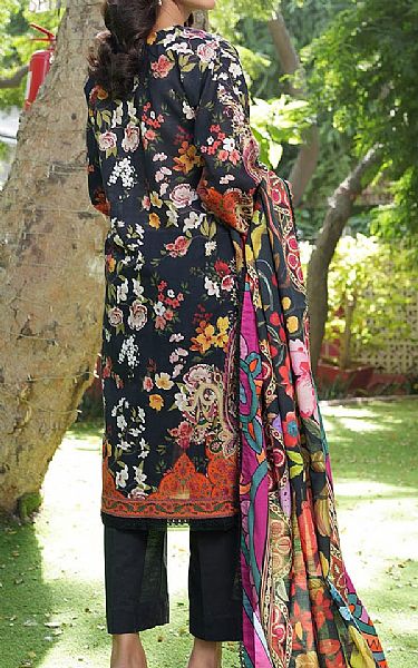 Gul Ahmed Black Khaddar Suit | Pakistani Winter Dresses in USA- Image 2