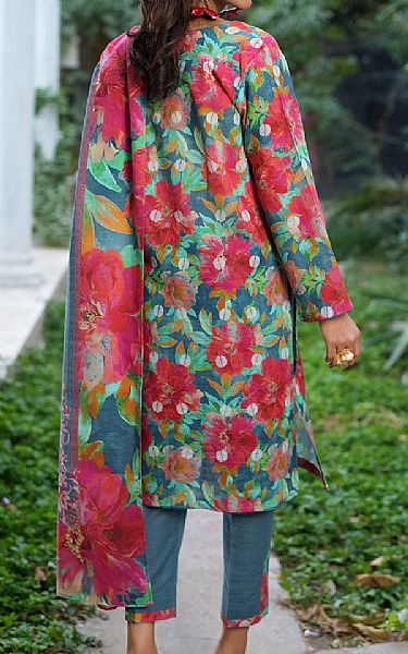 Gul Ahmed Multi Khaddar Suit | Pakistani Winter Dresses in USA- Image 2