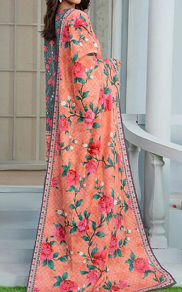 Gul Ahmed Grey Khaddar Suit | Pakistani Winter Dresses in USA- Image 2