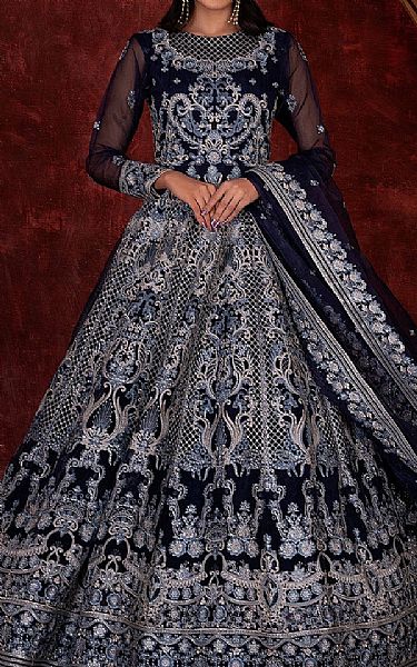 House Of Nawab Mirage Organza Suit | Pakistani Embroidered Chiffon Dresses USA- Image 1