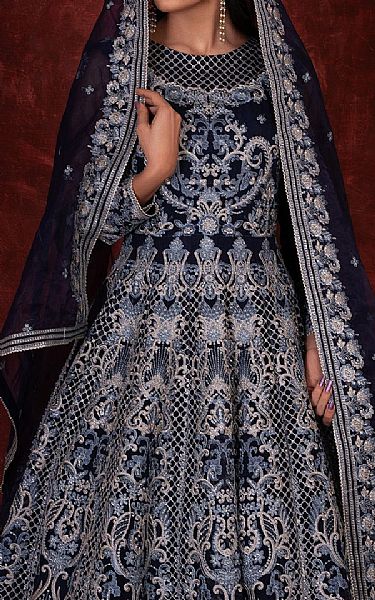 House Of Nawab Mirage Organza Suit | Pakistani Embroidered Chiffon Dresses USA- Image 3