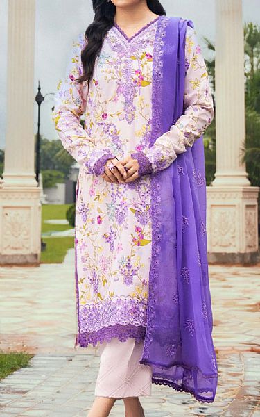 Humdum Light Pink Karandi Suit | Pakistani Winter Dresses in USA- Image 1