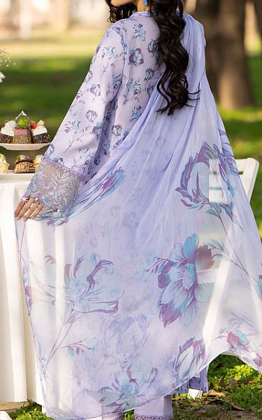 Humdum Lavender Lawn Suit | Pakistani Lawn Dress in USA- Image 2
