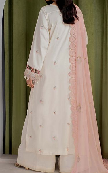 Humdum Off-white Viscose Suit | Pakistani Winter Dresses in USA- Image 2