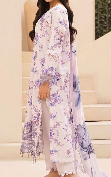 Humdum Lilac Lawn Suit | Pakistani Lawn Dress in USA- Image 2