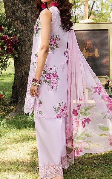 Humdum Pink Flare Lawn Suit | Pakistani Lawn Dress in USA- Image 2
