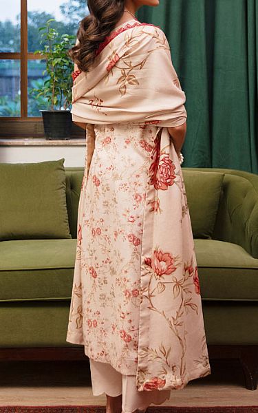 Humdum Ivory Khaddar Suit | Pakistani Winter Dresses in USA- Image 2