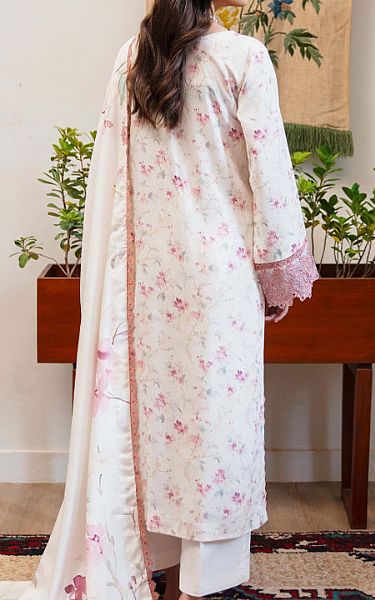 Humdum Off-white Khaddar Suit | Pakistani Winter Dresses in USA- Image 2
