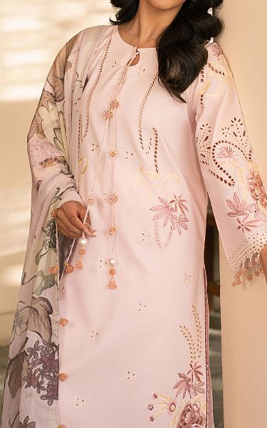 Humdum Pink Lawn Suit | Pakistani Lawn Dress in USA- Image 2
