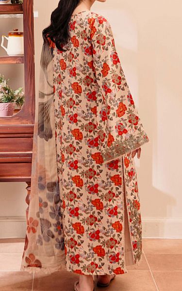 Humdum Ivory Viscose Suit | Pakistani Winter Dresses in USA- Image 2