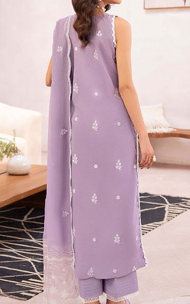 Humdum Lavender Lawn Suit | Pakistani Lawn Dress in USA- Image 2