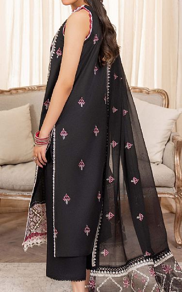 Humdum Black Lawn Suit | Pakistani Lawn Dress in USA- Image 2
