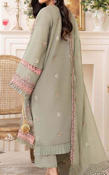 Humdum Sage Lawn Suit | Pakistani Lawn Dress in USA- Image 2
