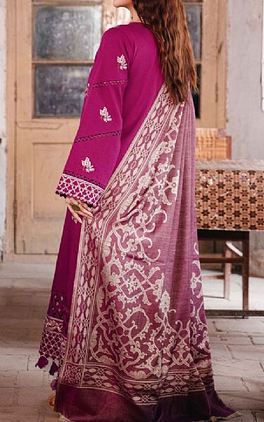 Humdum Mulberry Khaddar Suit | Pakistani Winter Dresses in USA- Image 2