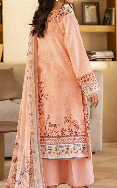 Humdum Sea Pink Lawn Suit | Pakistani Lawn Dress in USA- Image 2