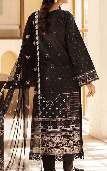 Humdum Black Lawn Suit | Pakistani Lawn Dress in USA- Image 2