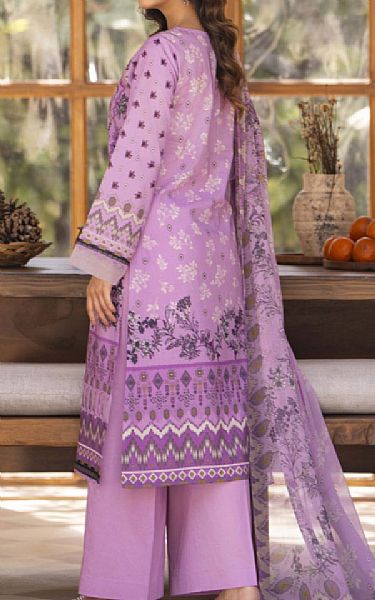 Humdum Pale Purple Lawn Suit | Pakistani Lawn Dress in USA- Image 2