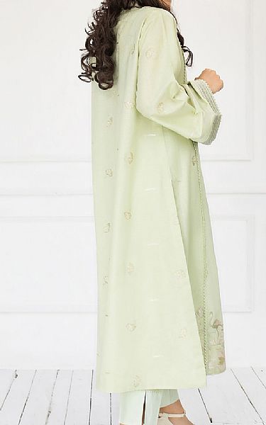 Ilaha Light Green Lawn Suit (2 Pcs) | Pakistani Dresses in USA- Image 2