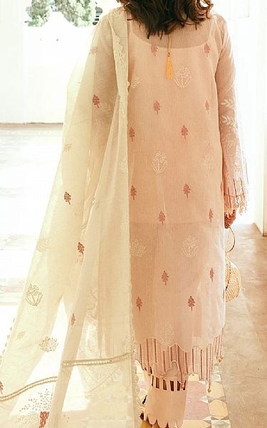 Ilaha Baby Pink Karandi Suit | Pakistani Dresses in USA- Image 2