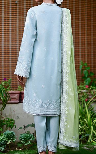 Image Light Blue Lawn Suit | Pakistani Lawn Dress in USA- Image 2